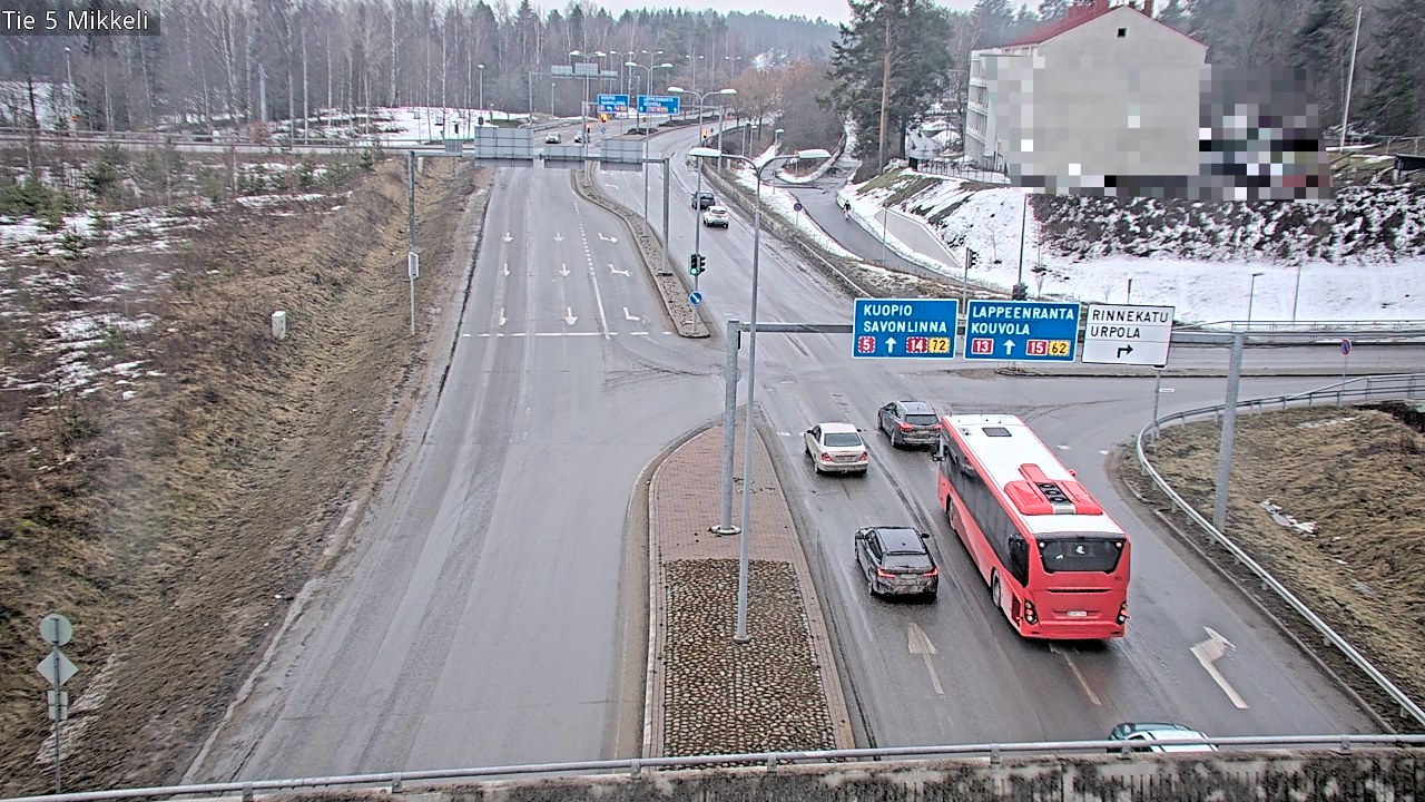 Weather Camera Image Road 5 Mikkeli, Mikkeli, Etelä-Savo