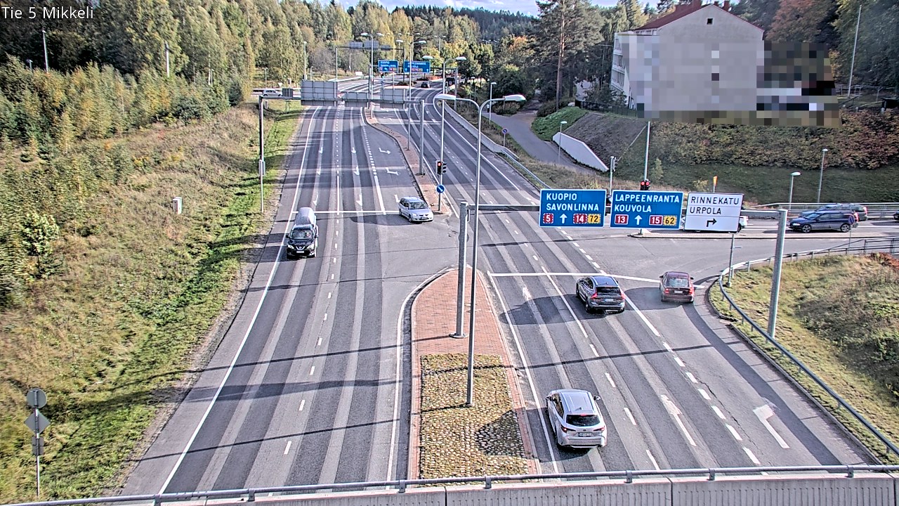 Weather Camera Image Road 5 Mikkeli, Mikkeli, Etelä-Savo