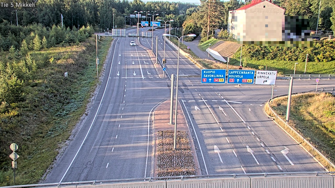 Weather Camera Image Road 5 Mikkeli, Mikkeli, Etelä-Savo