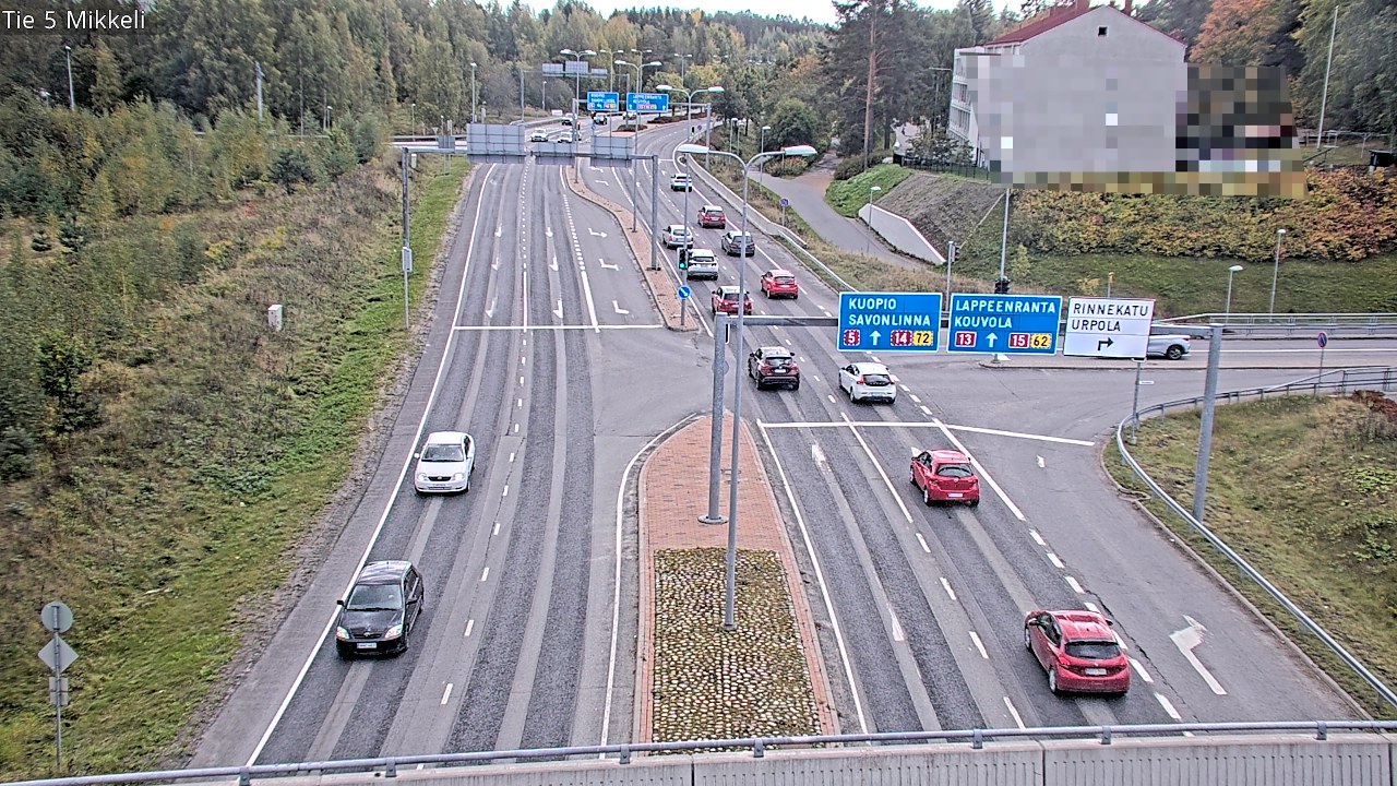 Weather Camera Image Road 5 Mikkeli, Mikkeli, Etelä-Savo