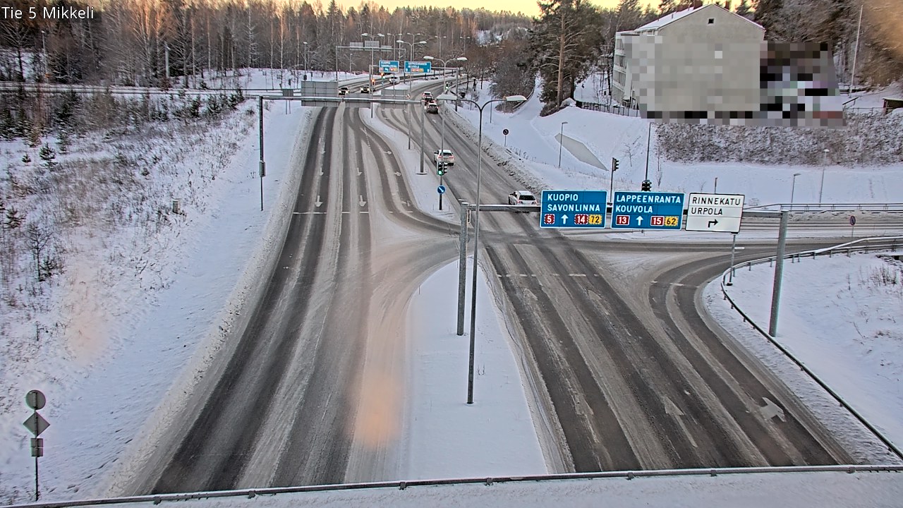 Weather Camera Image Tie 5 St Michel, Mikkeli, Etelä-Savo