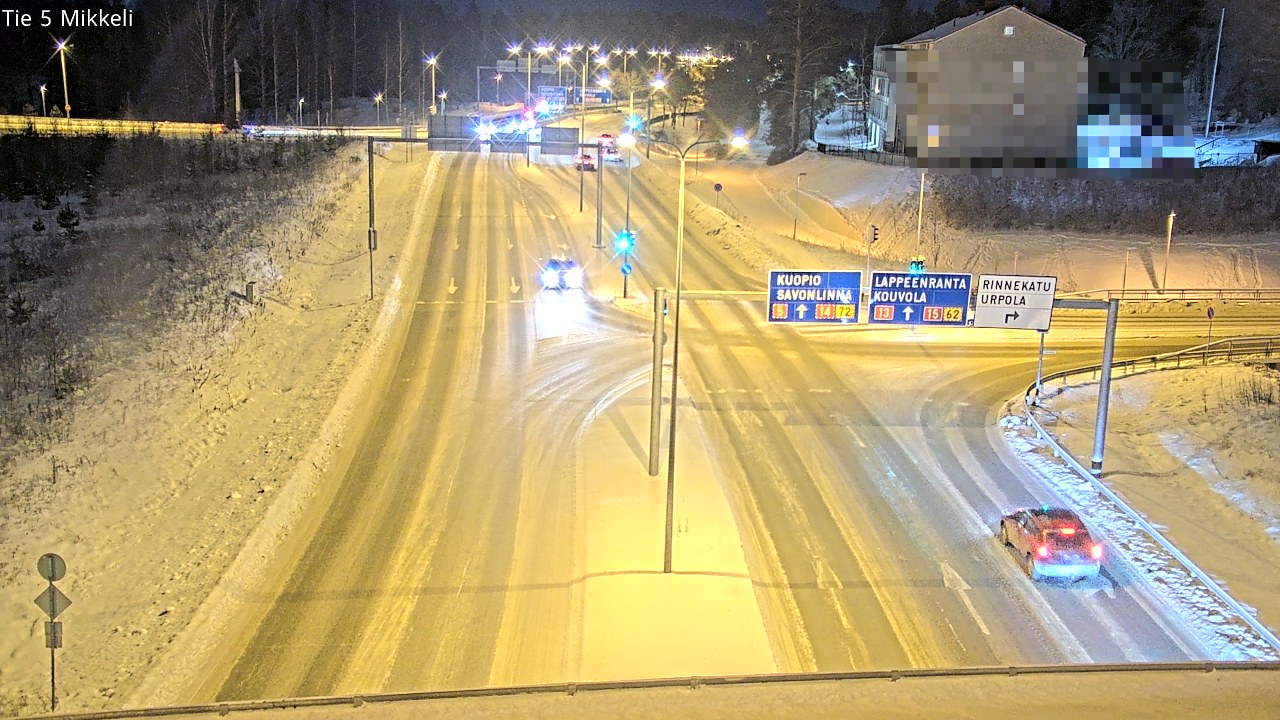 Weather Camera Image Road 5 Mikkeli, Mikkeli, Etelä-Savo