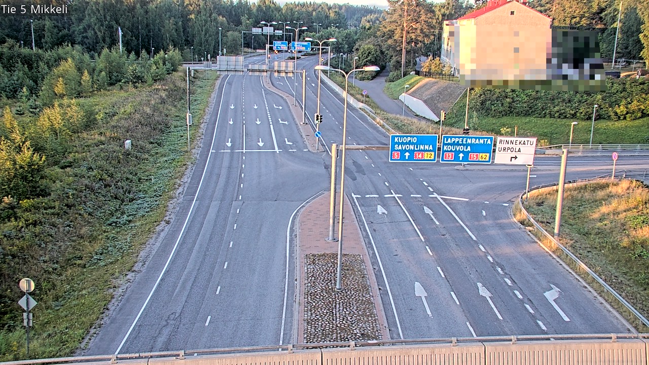 Weather Camera Image Road 5 Mikkeli, Mikkeli, Etelä-Savo