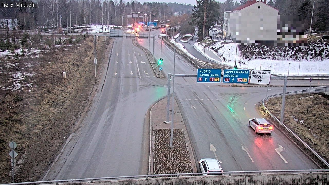 Weather Camera Image Road 5 Mikkeli, Mikkeli, Etelä-Savo