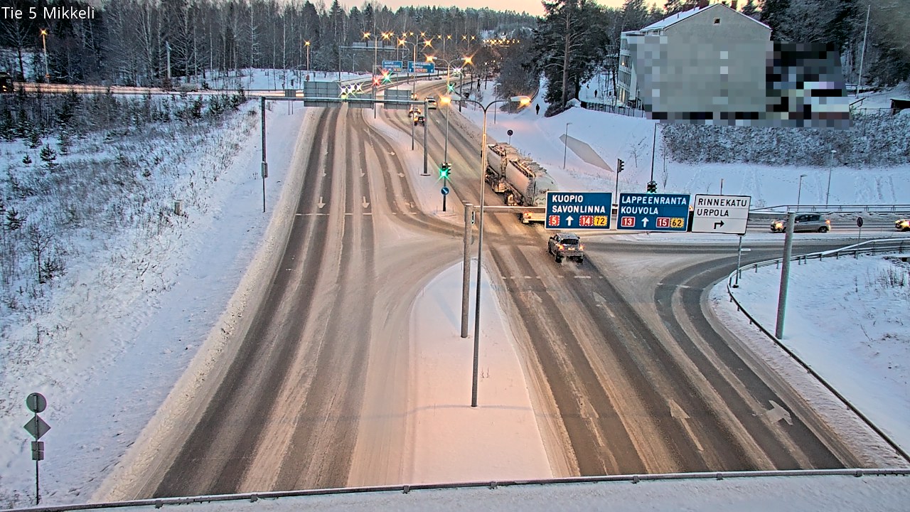 Weather Camera Image Tie 5 St Michel, Mikkeli, Etelä-Savo