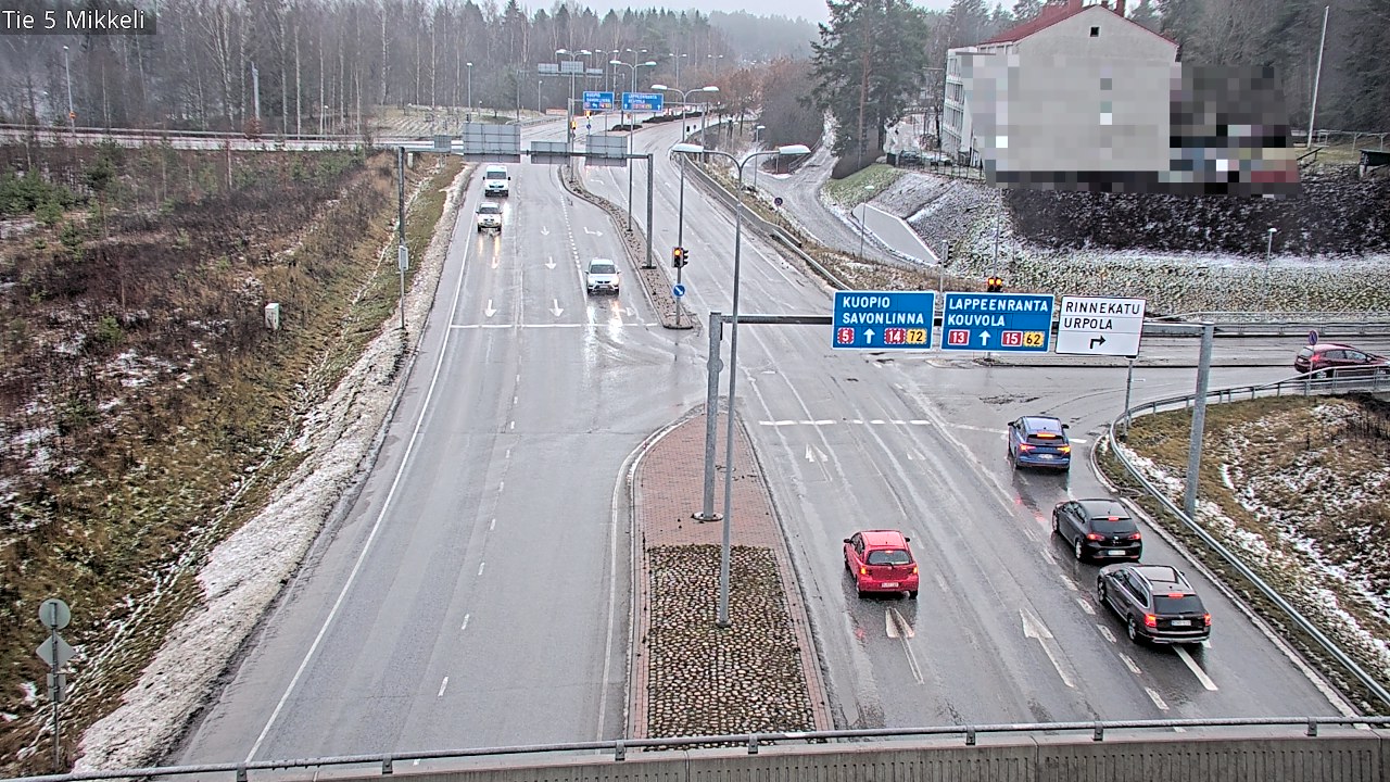 Weather Camera Image Road 5 Mikkeli, Mikkeli, Etelä-Savo