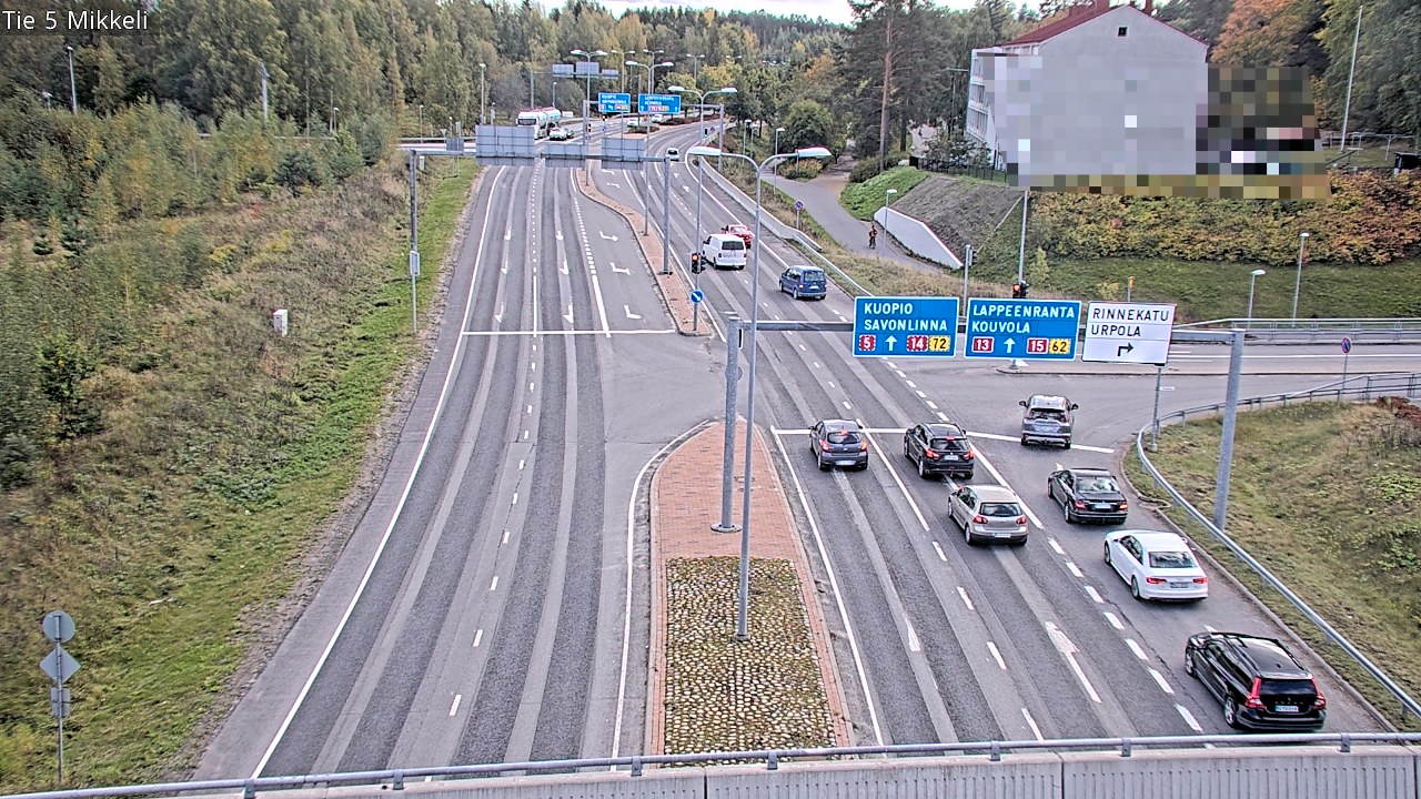 Weather Camera Image Road 5 Mikkeli, Mikkeli, Etelä-Savo