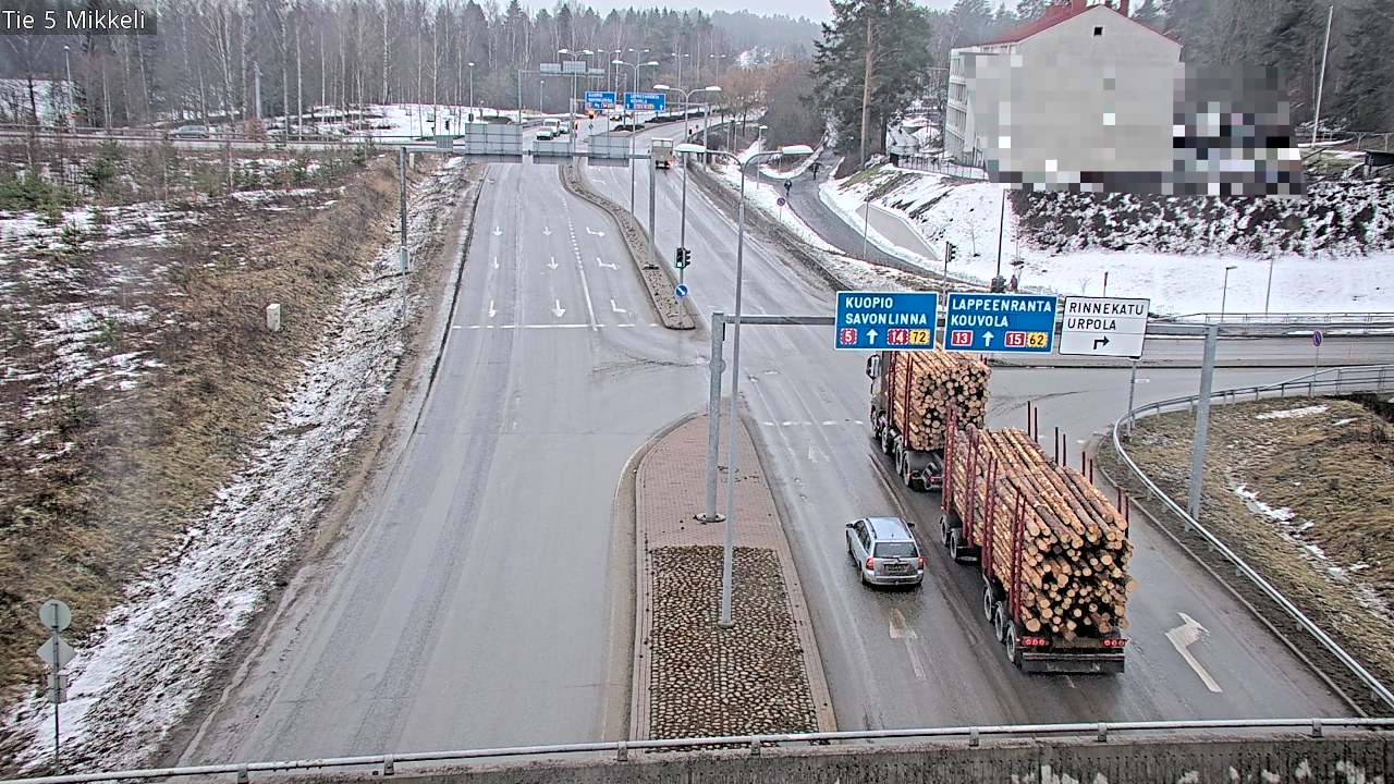 Weather Camera Image Road 5 Mikkeli, Mikkeli, Etelä-Savo