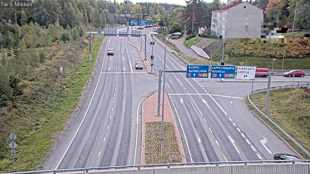 Weather Camera Image Road 5 Mikkeli, Mikkeli, Etelä-Savo
