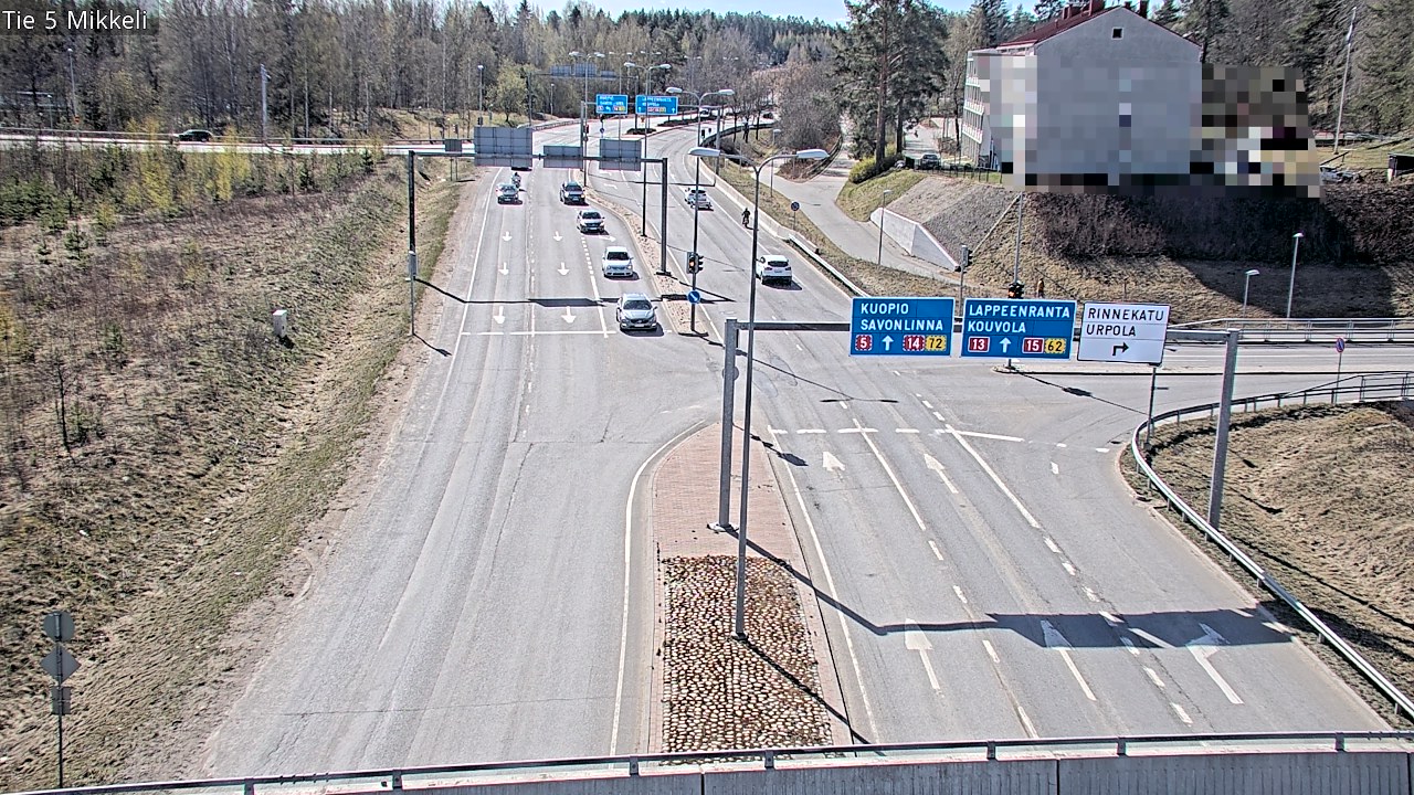 Weather Camera Image Tie 5 St Michel, Mikkeli, Etelä-Savo