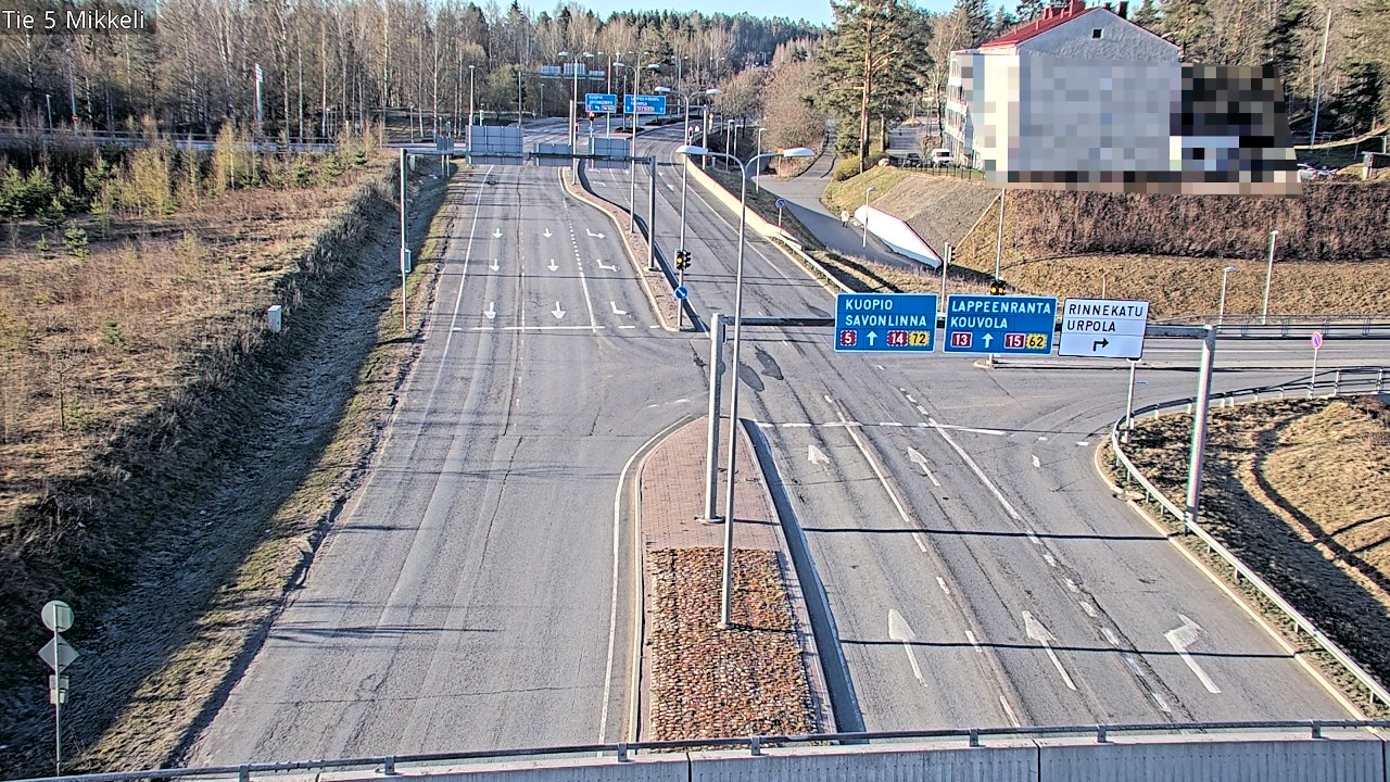 Weather Camera Image Tie 5 St Michel, Mikkeli, Etelä-Savo