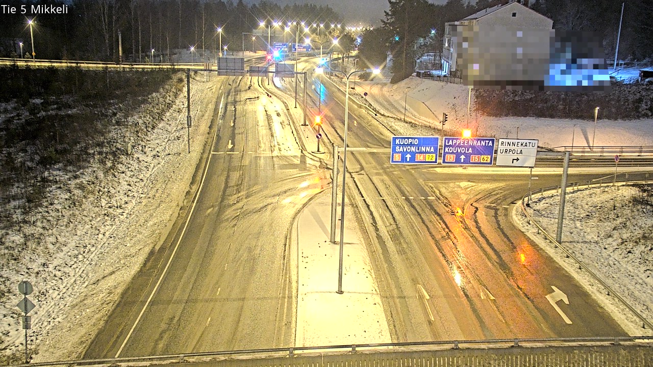 Weather Camera Image Road 5 Mikkeli, Mikkeli, Etelä-Savo