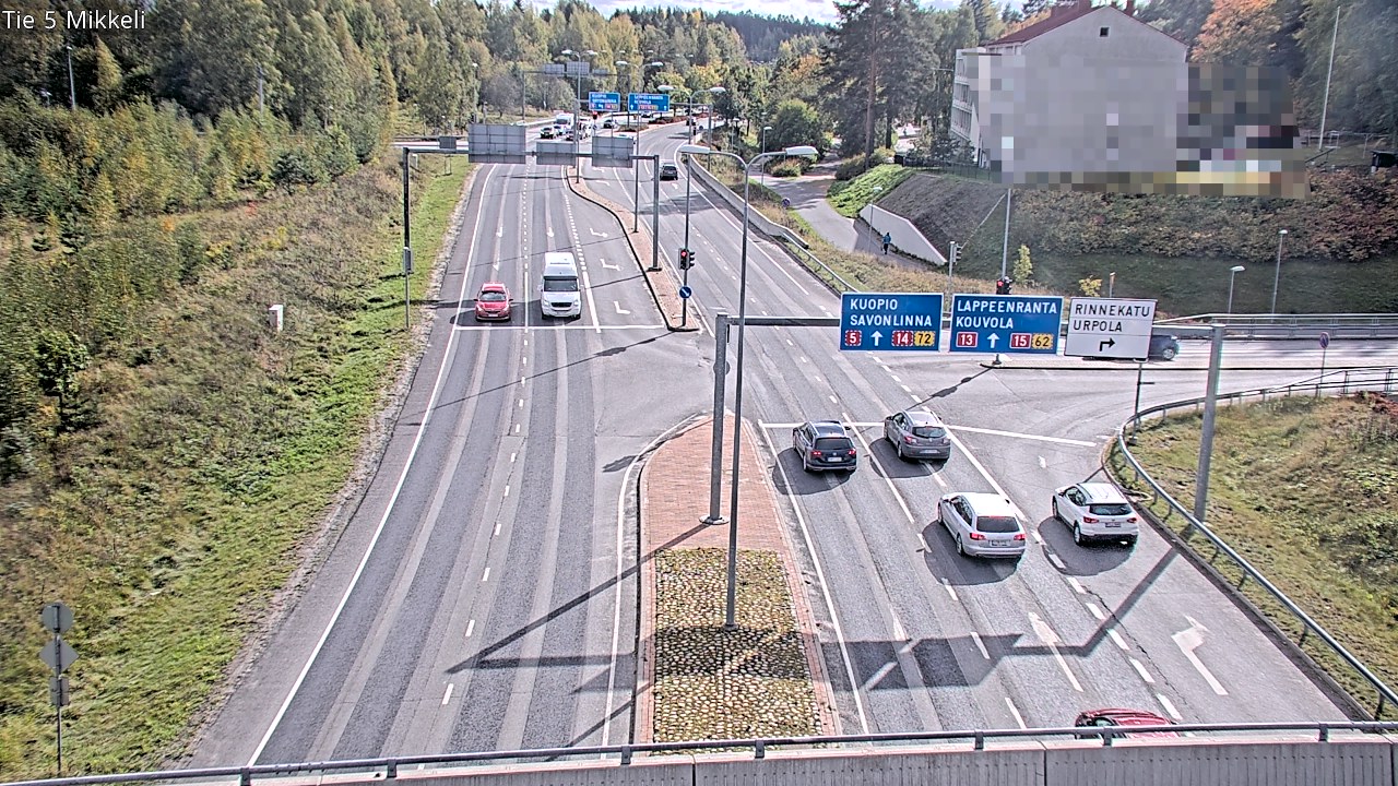 Weather Camera Image Road 5 Mikkeli, Mikkeli, Etelä-Savo