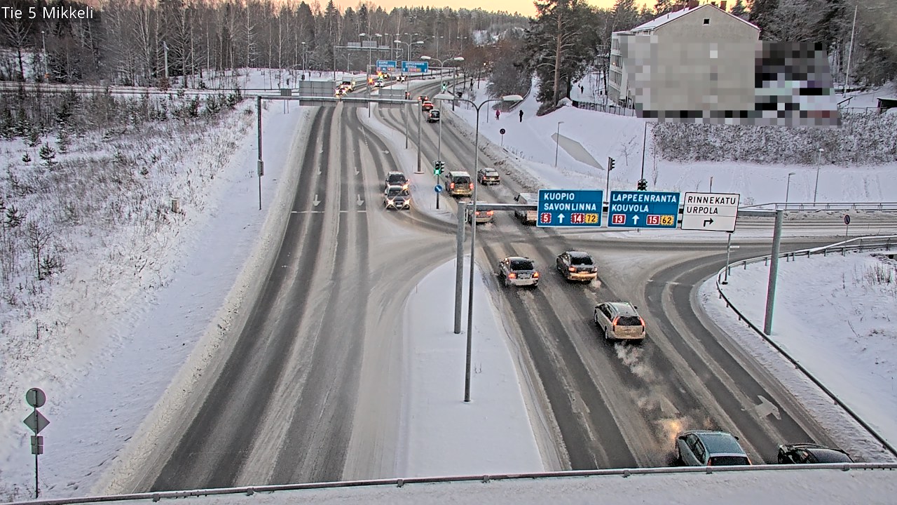 Weather Camera Image Tie 5 St Michel, Mikkeli, Etelä-Savo