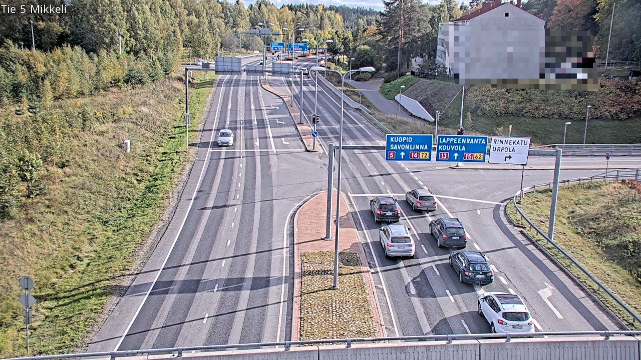 Weather Camera Image Road 5 Mikkeli, Mikkeli, Etelä-Savo