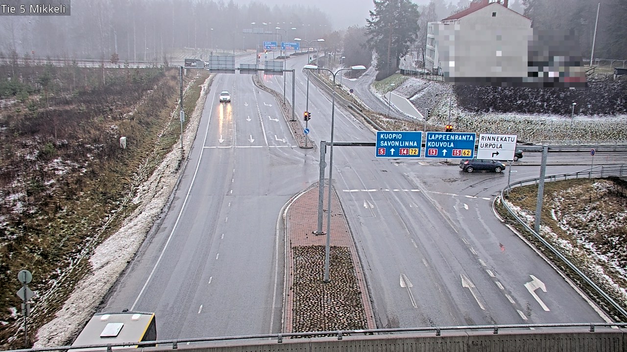 Weather Camera Image Road 5 Mikkeli, Mikkeli, Etelä-Savo