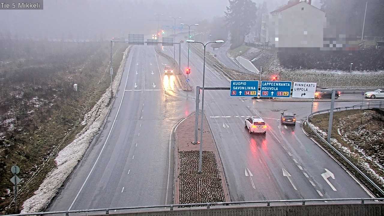 Weather Camera Image Road 5 Mikkeli, Mikkeli, Etelä-Savo