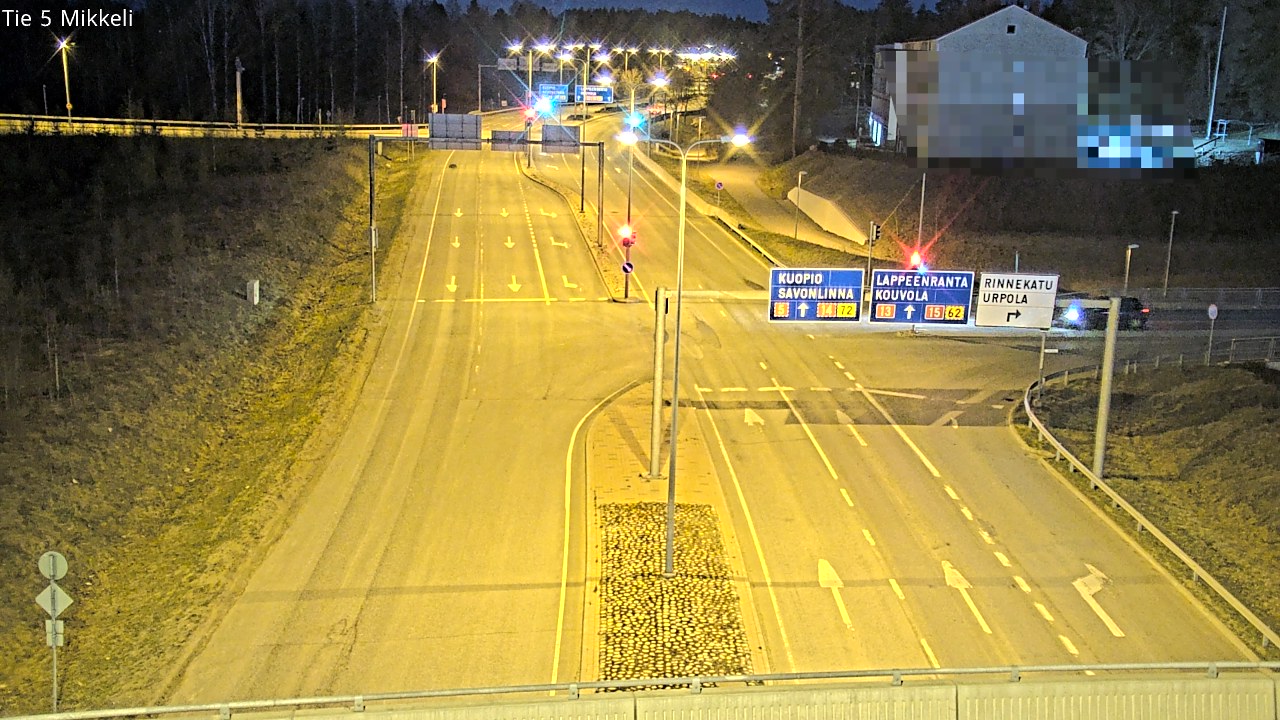 Weather Camera Image Road 5 Mikkeli, Mikkeli, Etelä-Savo