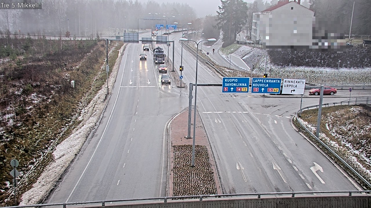 Weather Camera Image Road 5 Mikkeli, Mikkeli, Etelä-Savo