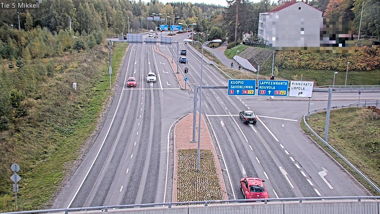 Weather Camera Image Road 5 Mikkeli, Mikkeli, Etelä-Savo