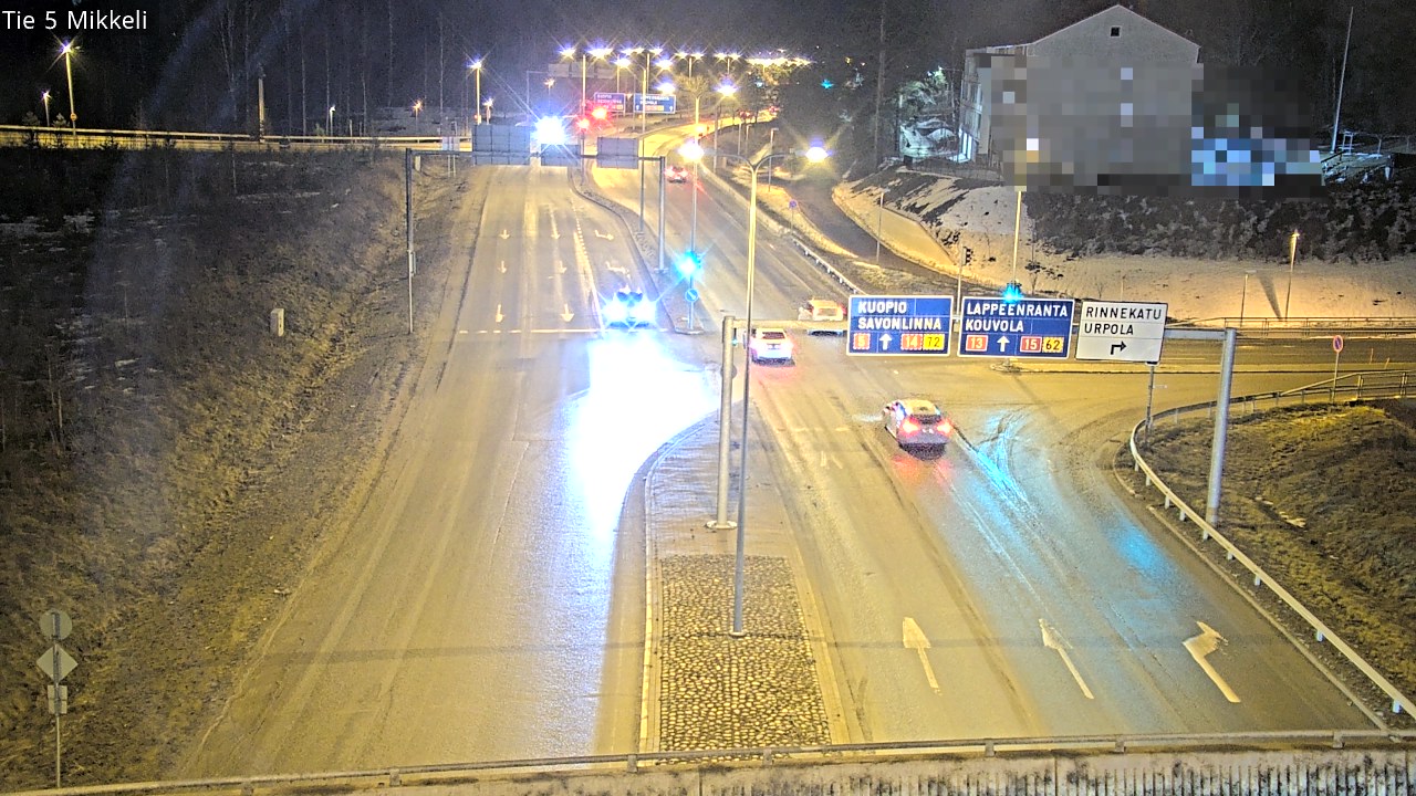 Weather Camera Image Road 5 Mikkeli, Mikkeli, Etelä-Savo