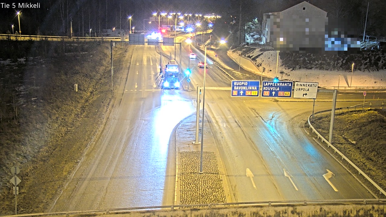 Weather Camera Image Road 5 Mikkeli, Mikkeli, Etelä-Savo