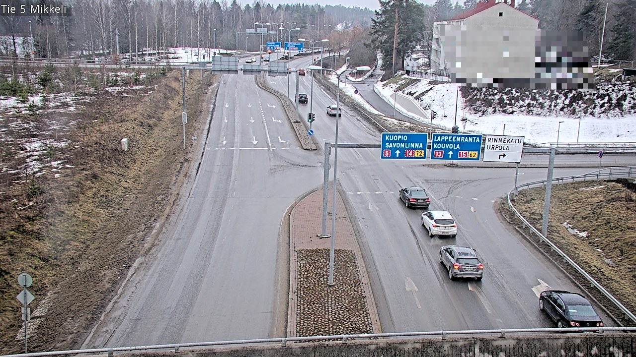 Weather Camera Image Road 5 Mikkeli, Mikkeli, Etelä-Savo