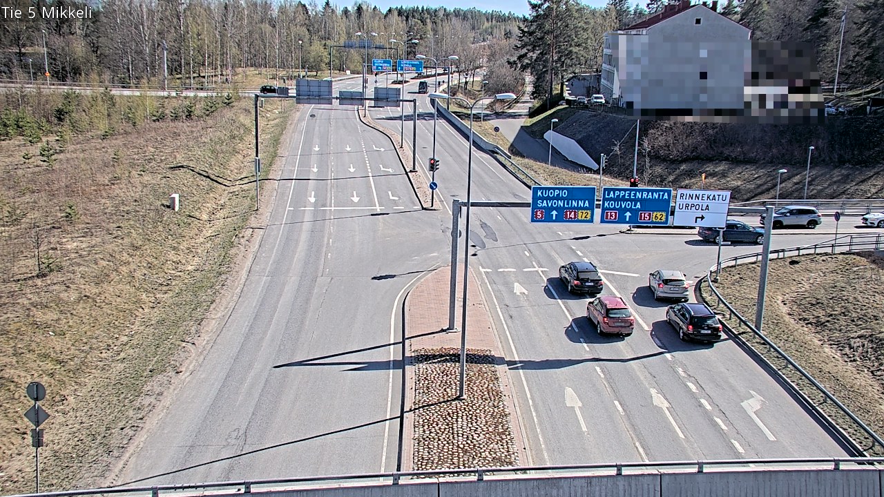 Weather Camera Image Tie 5 St Michel, Mikkeli, Etelä-Savo