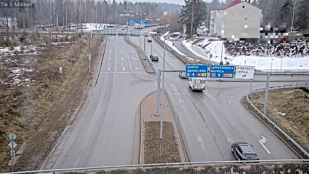 Weather Camera Image Road 5 Mikkeli, Mikkeli, Etelä-Savo