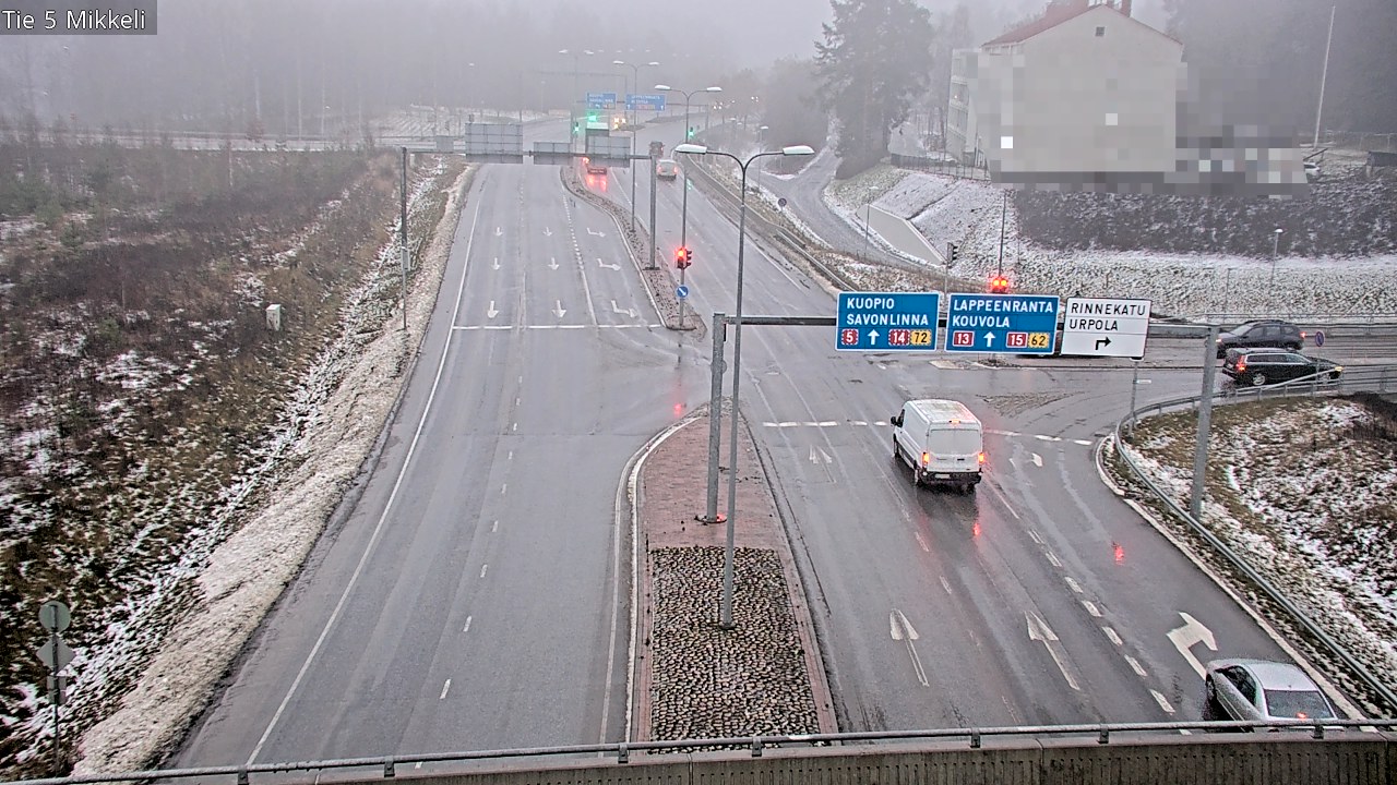 Weather Camera Image Road 5 Mikkeli, Mikkeli, Etelä-Savo