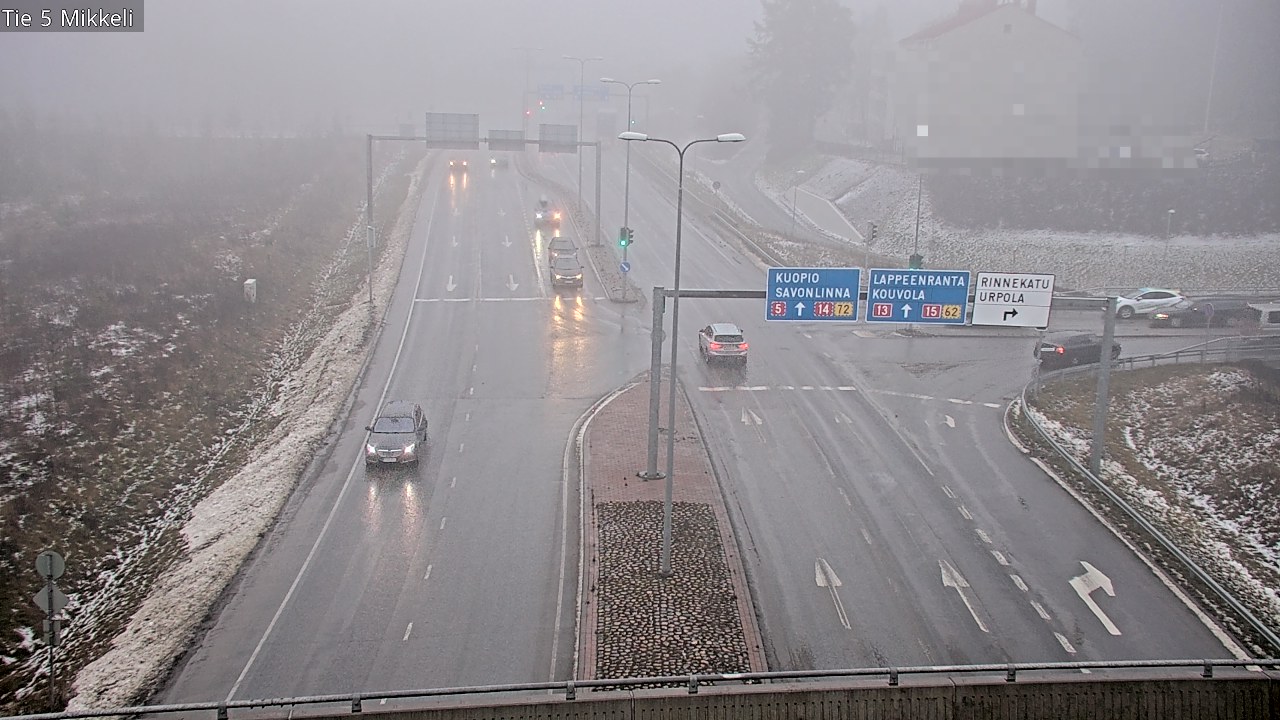 Weather Camera Image Road 5 Mikkeli, Mikkeli, Etelä-Savo