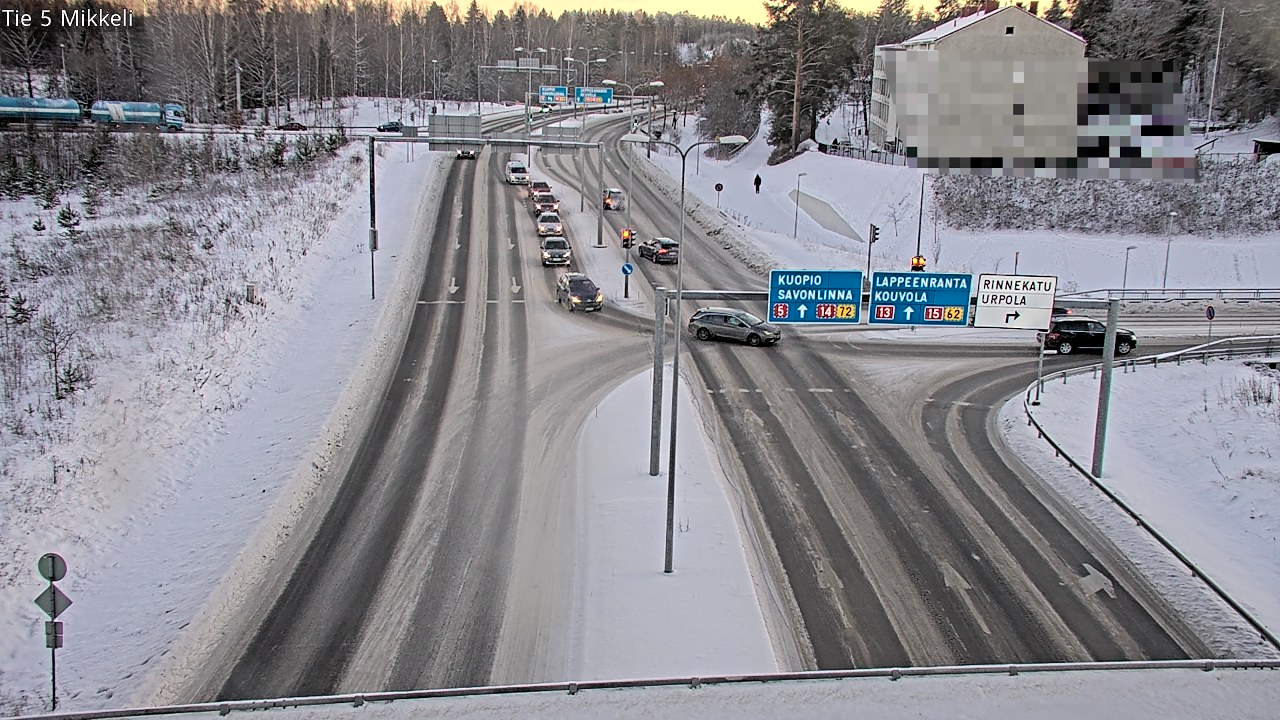 Weather Camera Image Tie 5 St Michel, Mikkeli, Etelä-Savo