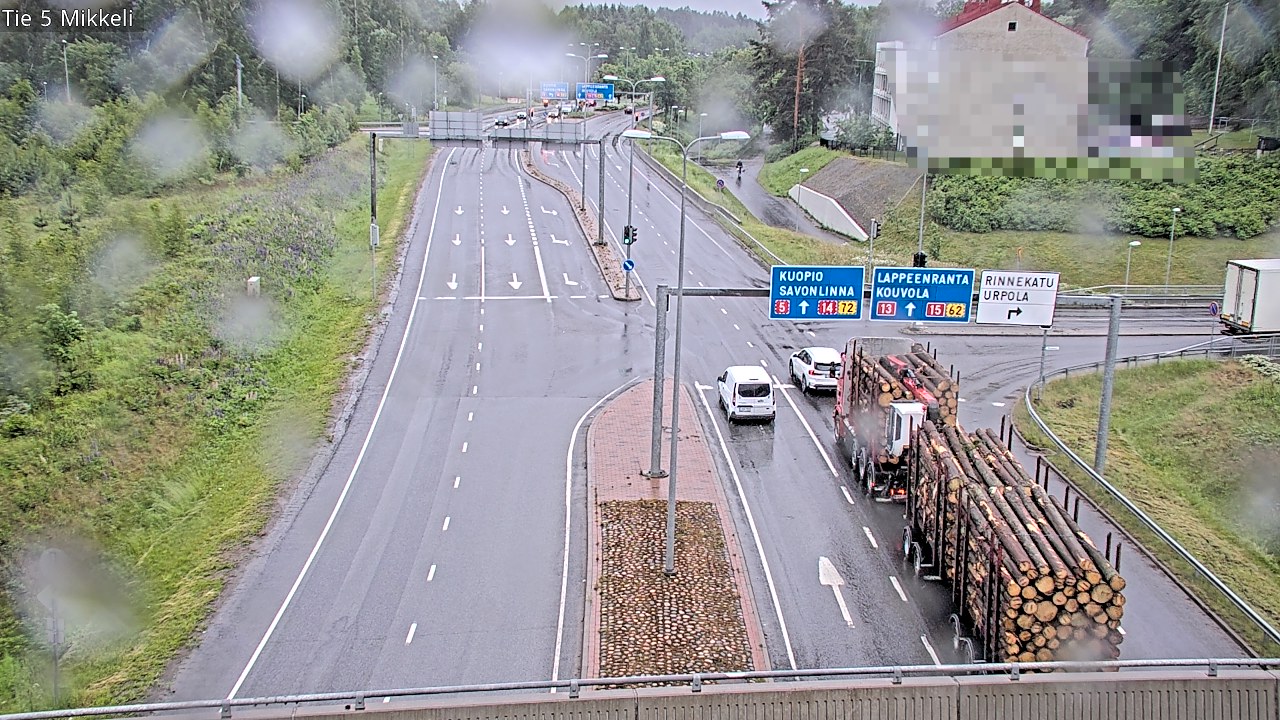 Weather Camera Image Road 5 Mikkeli, Mikkeli, Etelä-Savo