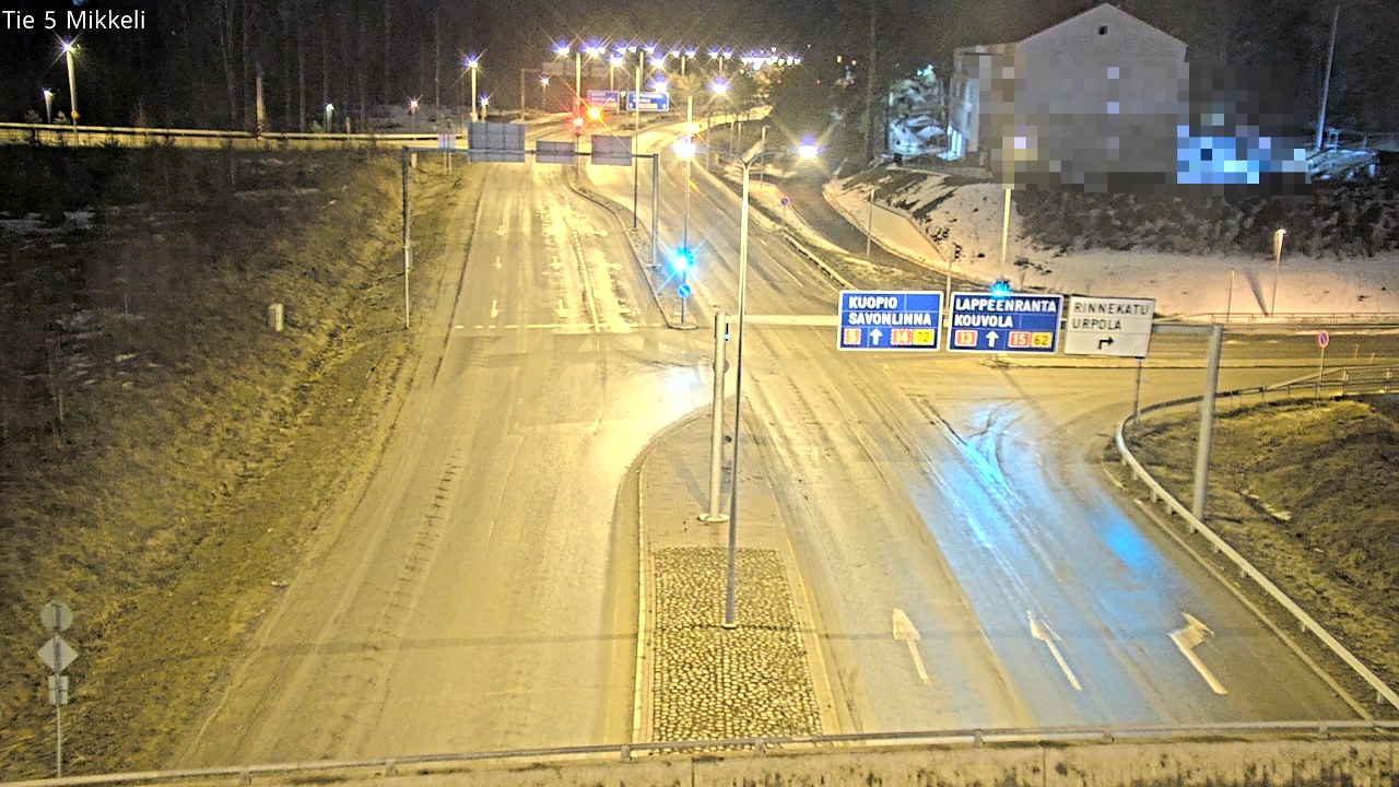 Weather Camera Image Road 5 Mikkeli, Mikkeli, Etelä-Savo