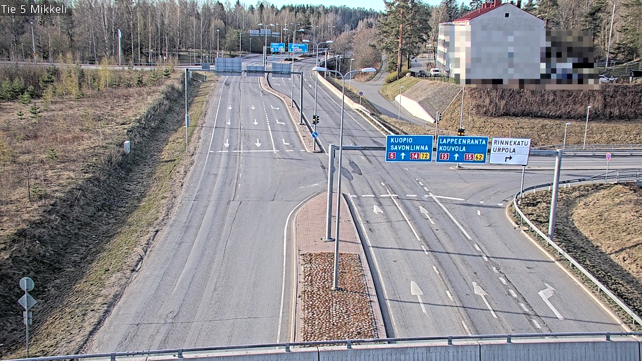 Weather Camera Image Tie 5 St Michel, Mikkeli, Etelä-Savo