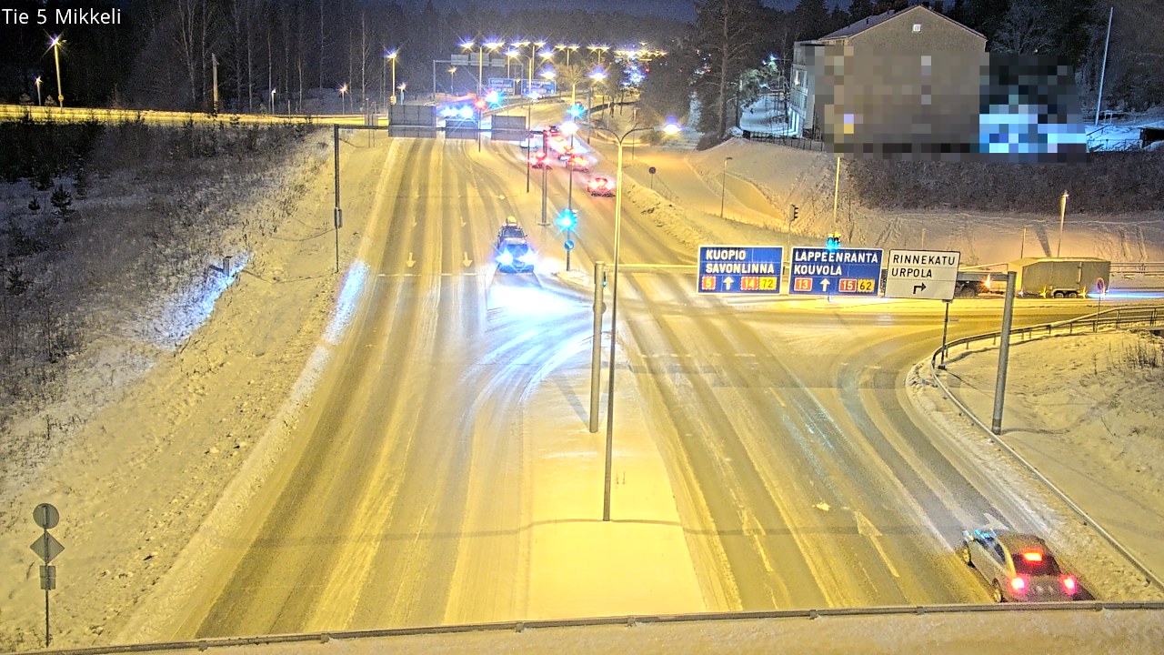 Weather Camera Image Tie 5 St Michel, Mikkeli, Etelä-Savo
