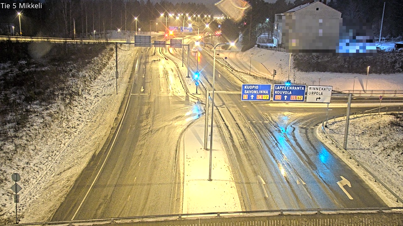 Weather Camera Image Road 5 Mikkeli, Mikkeli, Etelä-Savo