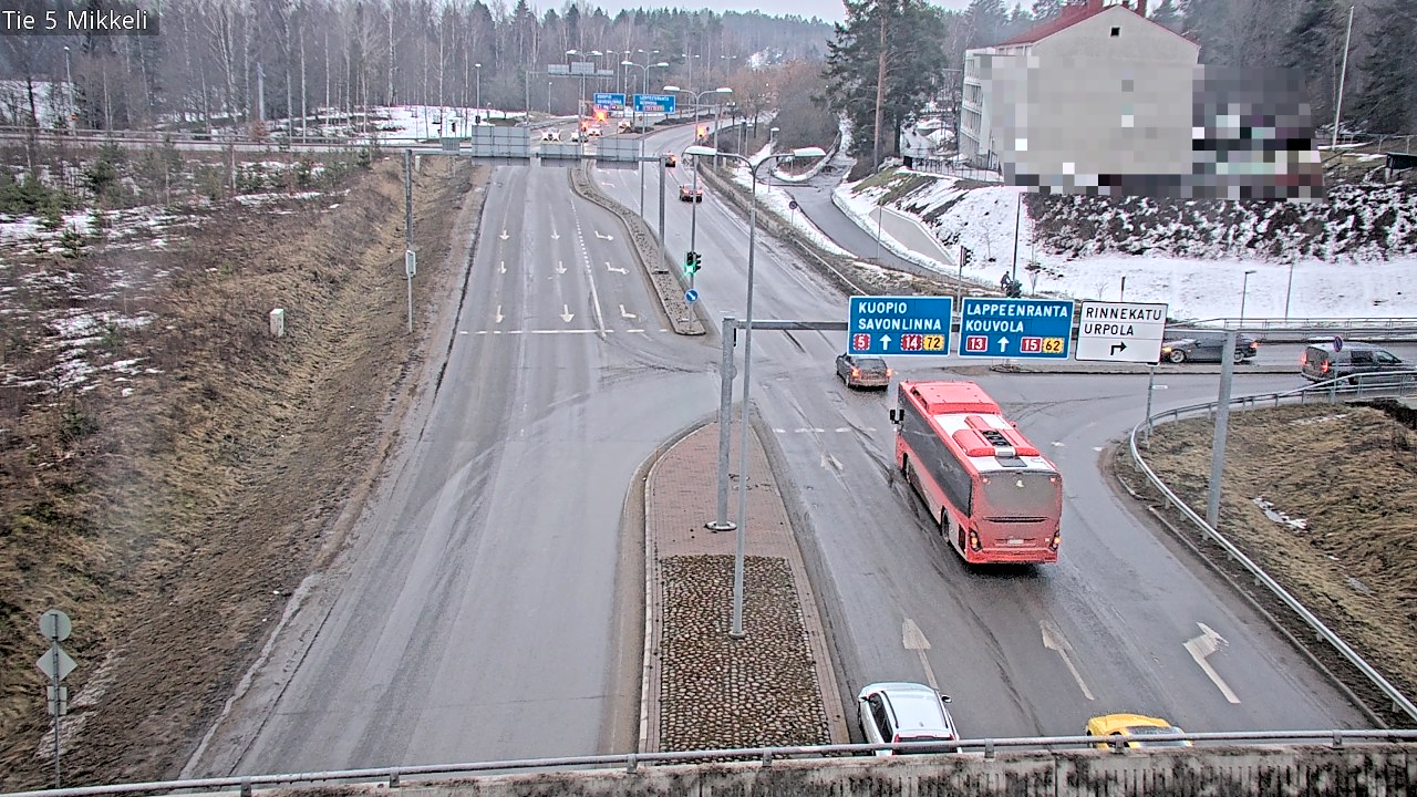 Weather Camera Image Road 5 Mikkeli, Mikkeli, Etelä-Savo