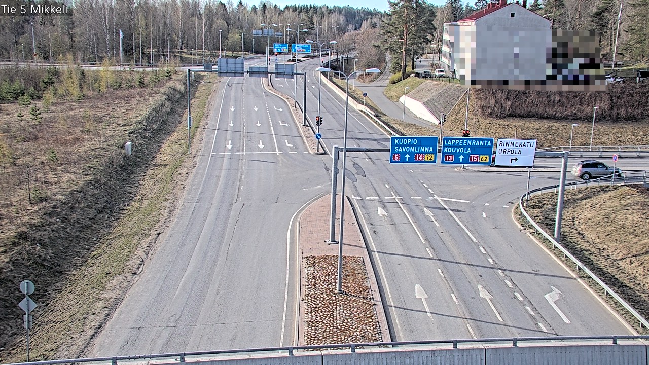 Weather Camera Image Tie 5 St Michel, Mikkeli, Etelä-Savo