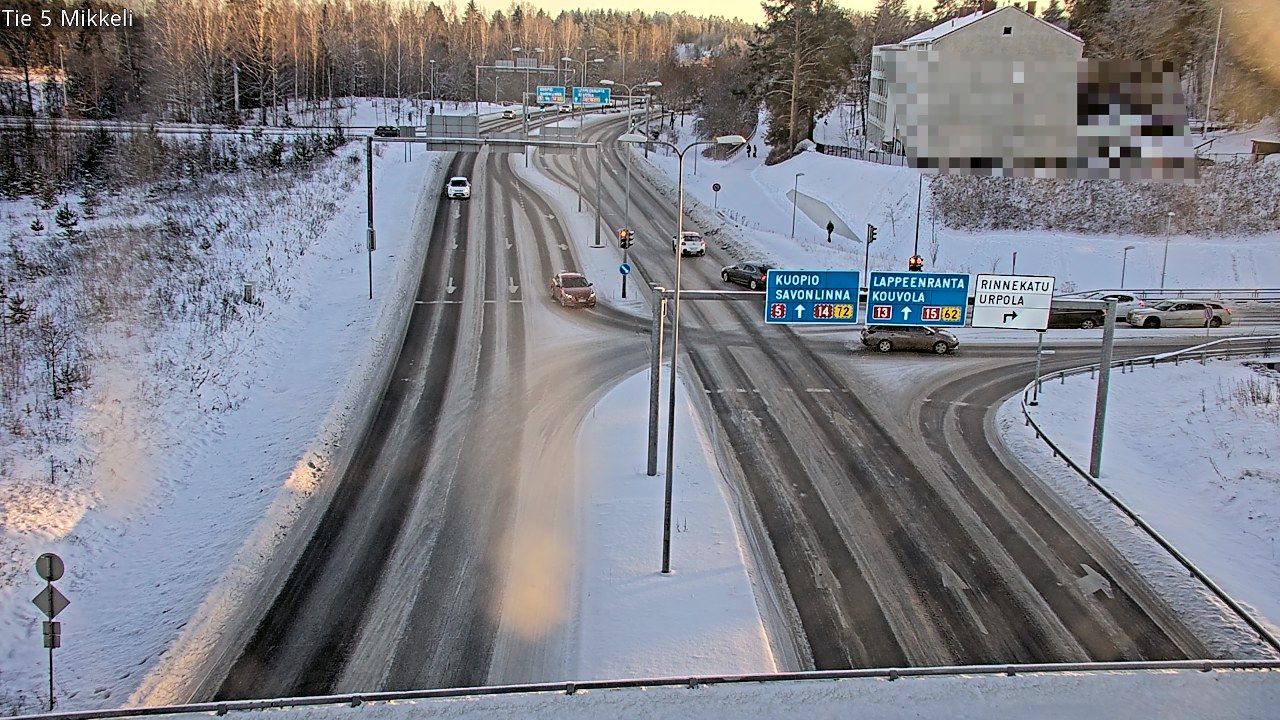 Weather Camera Image Tie 5 St Michel, Mikkeli, Etelä-Savo