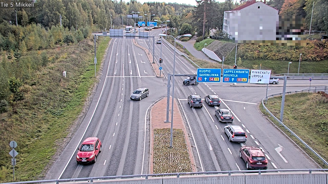 Weather Camera Image Road 5 Mikkeli, Mikkeli, Etelä-Savo