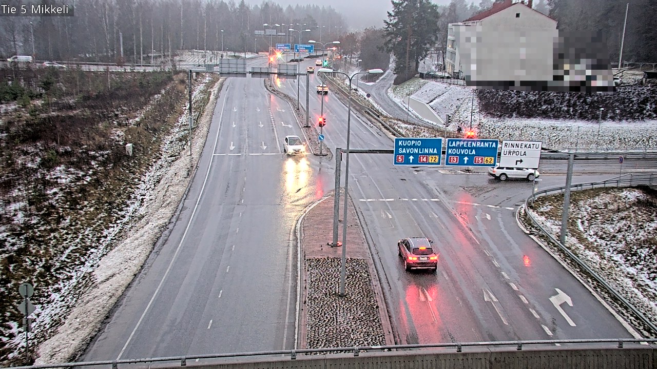 Weather Camera Image Road 5 Mikkeli, Mikkeli, Etelä-Savo