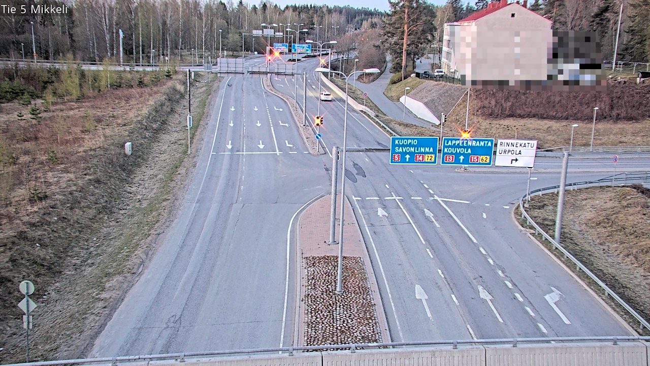 Weather Camera Image Road 5 Mikkeli, Mikkeli, Etelä-Savo