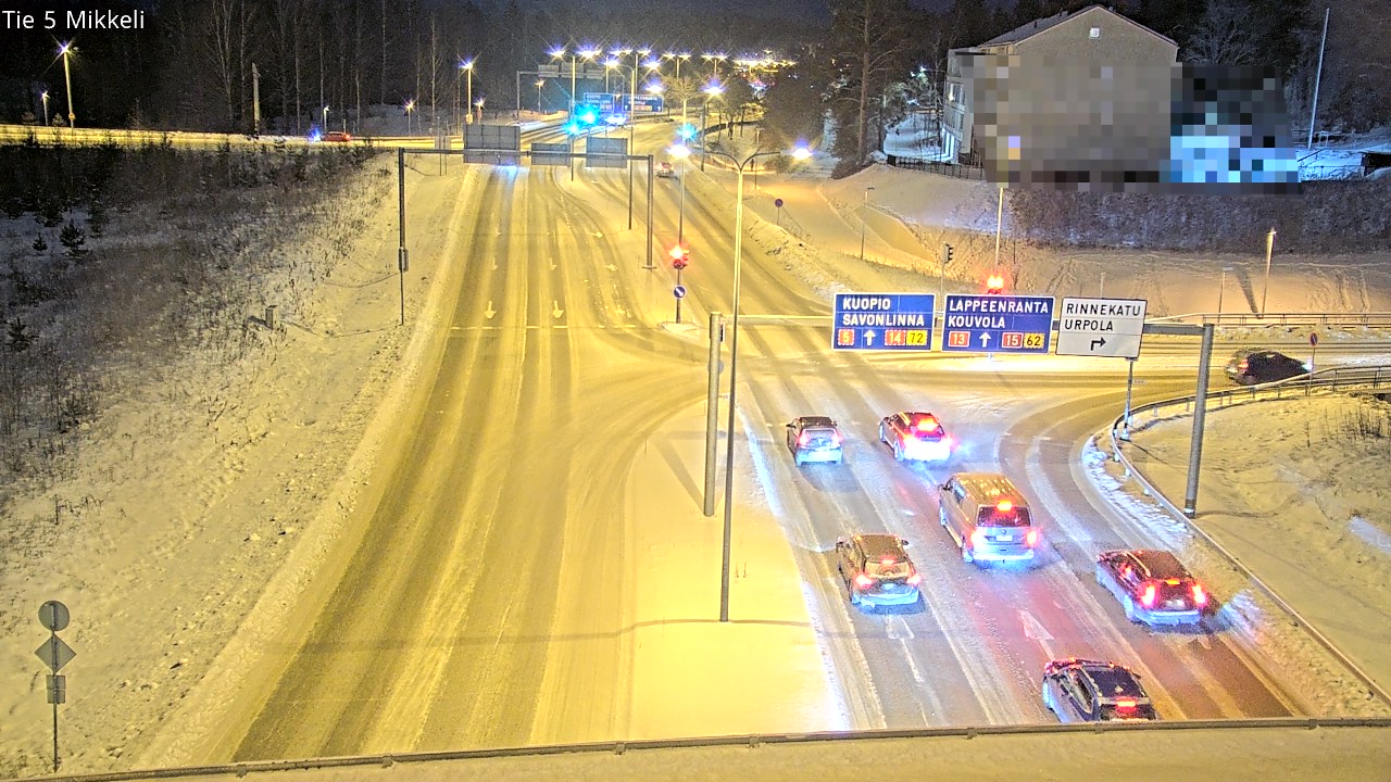 Weather Camera Image Tie 5 St Michel, Mikkeli, Etelä-Savo