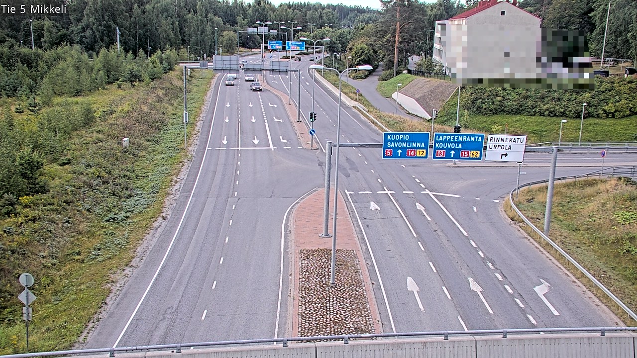 Weather Camera Image Road 5 Mikkeli, Mikkeli, Etelä-Savo