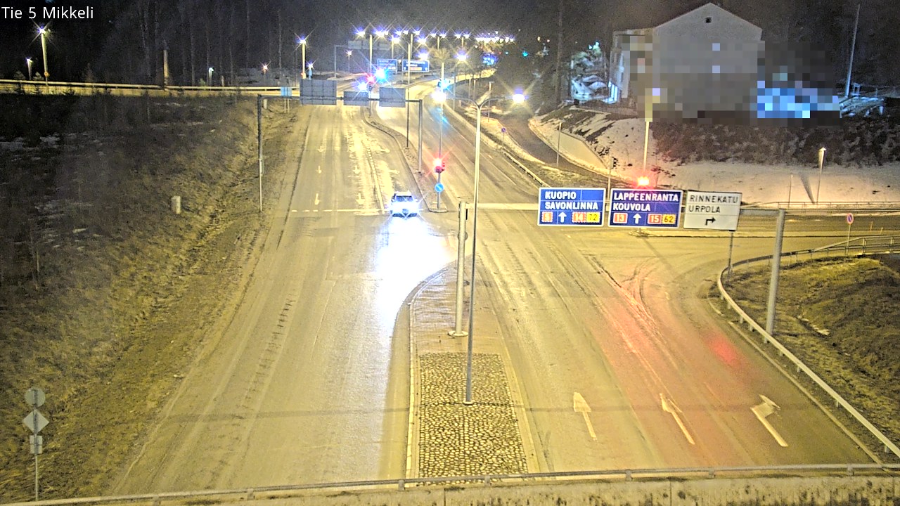 Weather Camera Image Road 5 Mikkeli, Mikkeli, Etelä-Savo