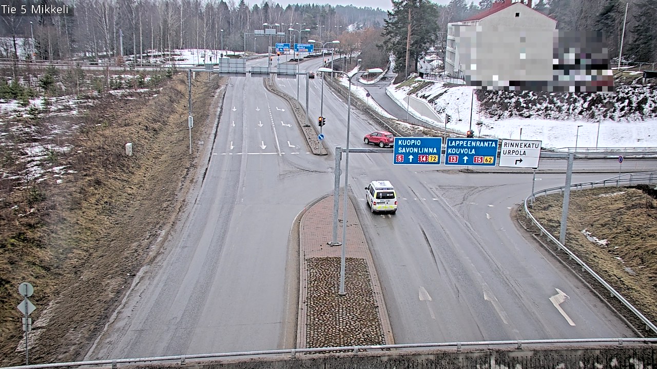 Weather Camera Image Road 5 Mikkeli, Mikkeli, Etelä-Savo
