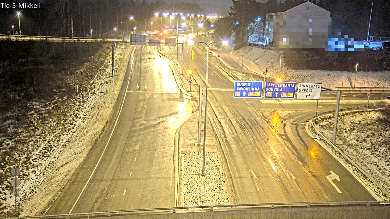Weather Camera Image Road 5 Mikkeli, Mikkeli, Etelä-Savo