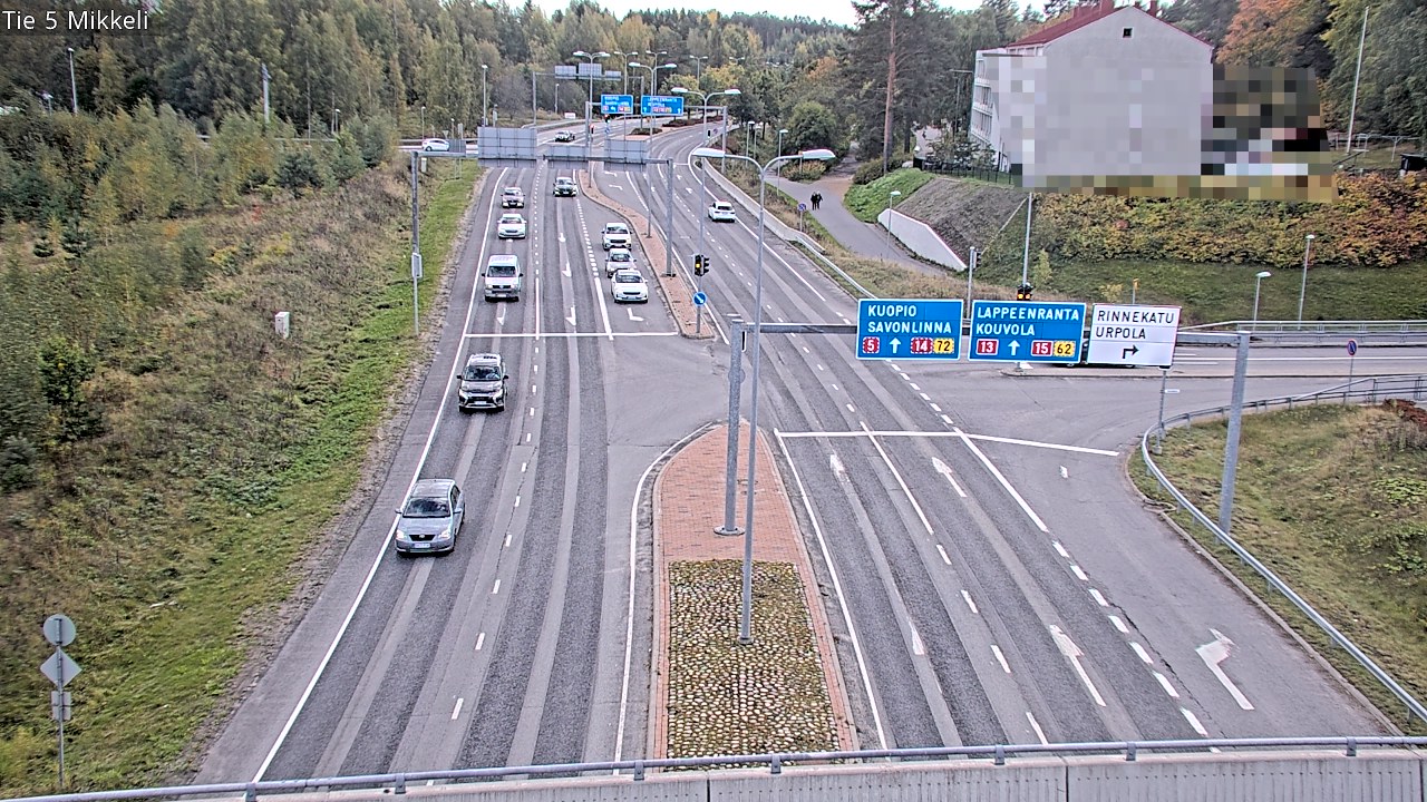 Weather Camera Image Road 5 Mikkeli, Mikkeli, Etelä-Savo