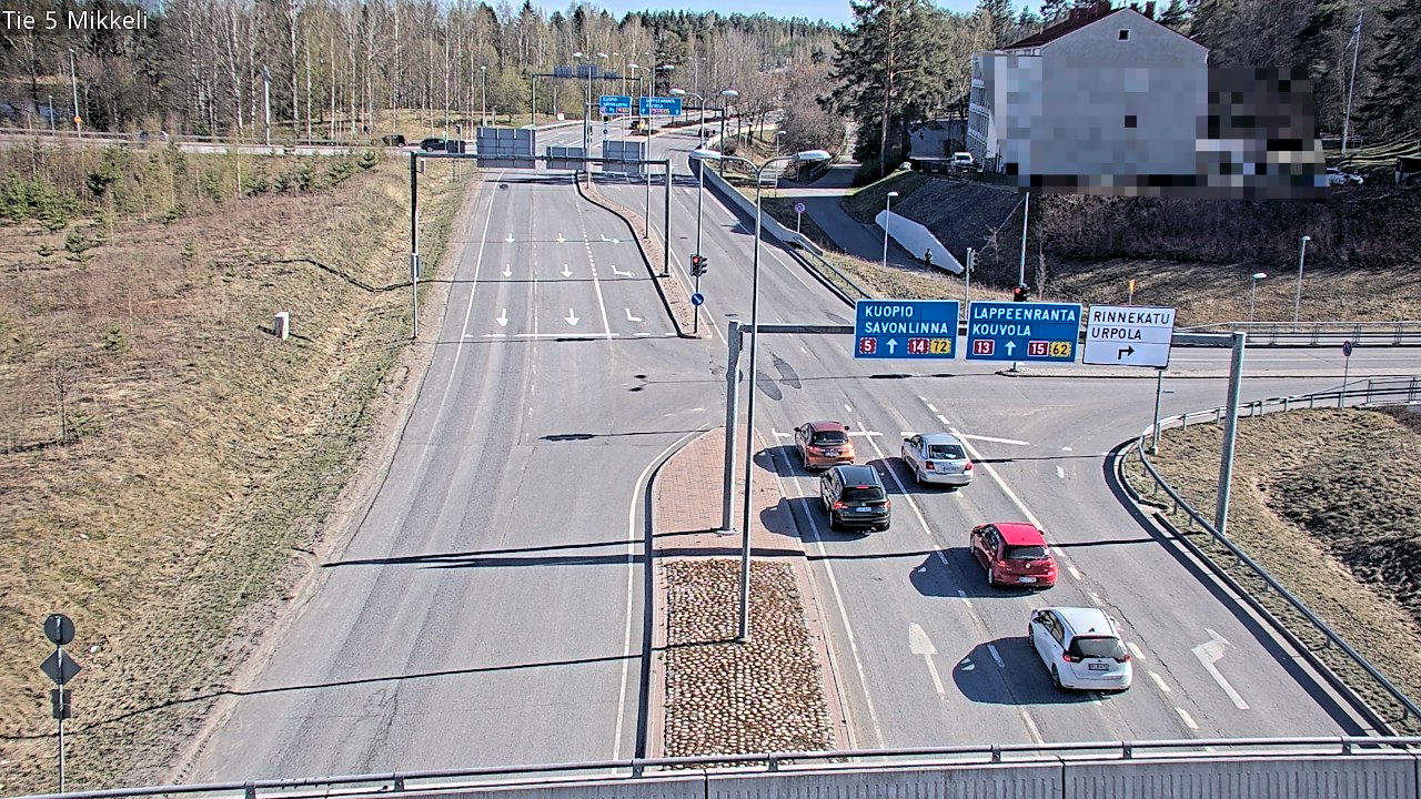 Weather Camera Image Tie 5 St Michel, Mikkeli, Etelä-Savo